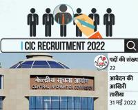 सरकारी नौकरी:केंद्रीय सूचना आयोग (CIC) में सेक्शन ऑफिसर और अन्य पदों पर निकली भर्ती, उम्मीदवार 31 मई तक करें आवेदन