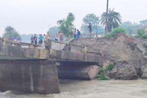 बिहार में धड़ाधड़ 6 पुल गिरने पर 11 इंजीनियर सस्पेंड