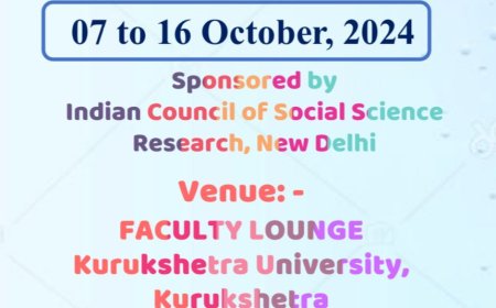 कुरुक्षेत्र विश्वविद्यालय में दस दिवसीय रिसर्च मेथडोलॉजी वर्कशॉप का आयोजन।