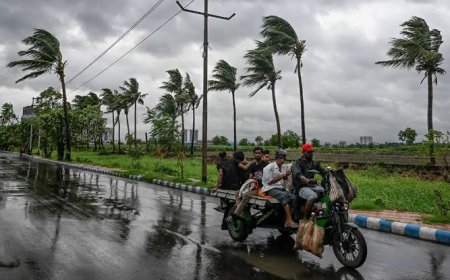बंगाल को खड़ी में चक्रवाती तूफ़ान, कई राज्यों में भारी तबाही की आशंका, मौसम विभाग की चेतावनी जारी।