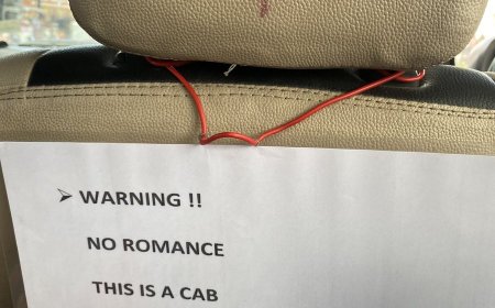 VIRAL MEESAGE: सवारी कैब में करते थे अश्लील हरकत,  परेशान कैब ड्राइवर ने अपनाया अनोखा रास्ता।