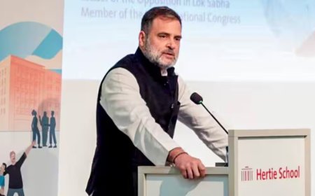 राहुल गांधी का बीजेपी पर हमला: संविधान खतरे में, लोकतंत्र पर हमला