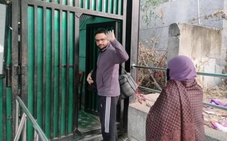 अंतरिम जमानत पर बहन की शादी में शामिल होने के बाद उमर खालिद ने तिहाड़ जेल में किया आत्मसमर्पण