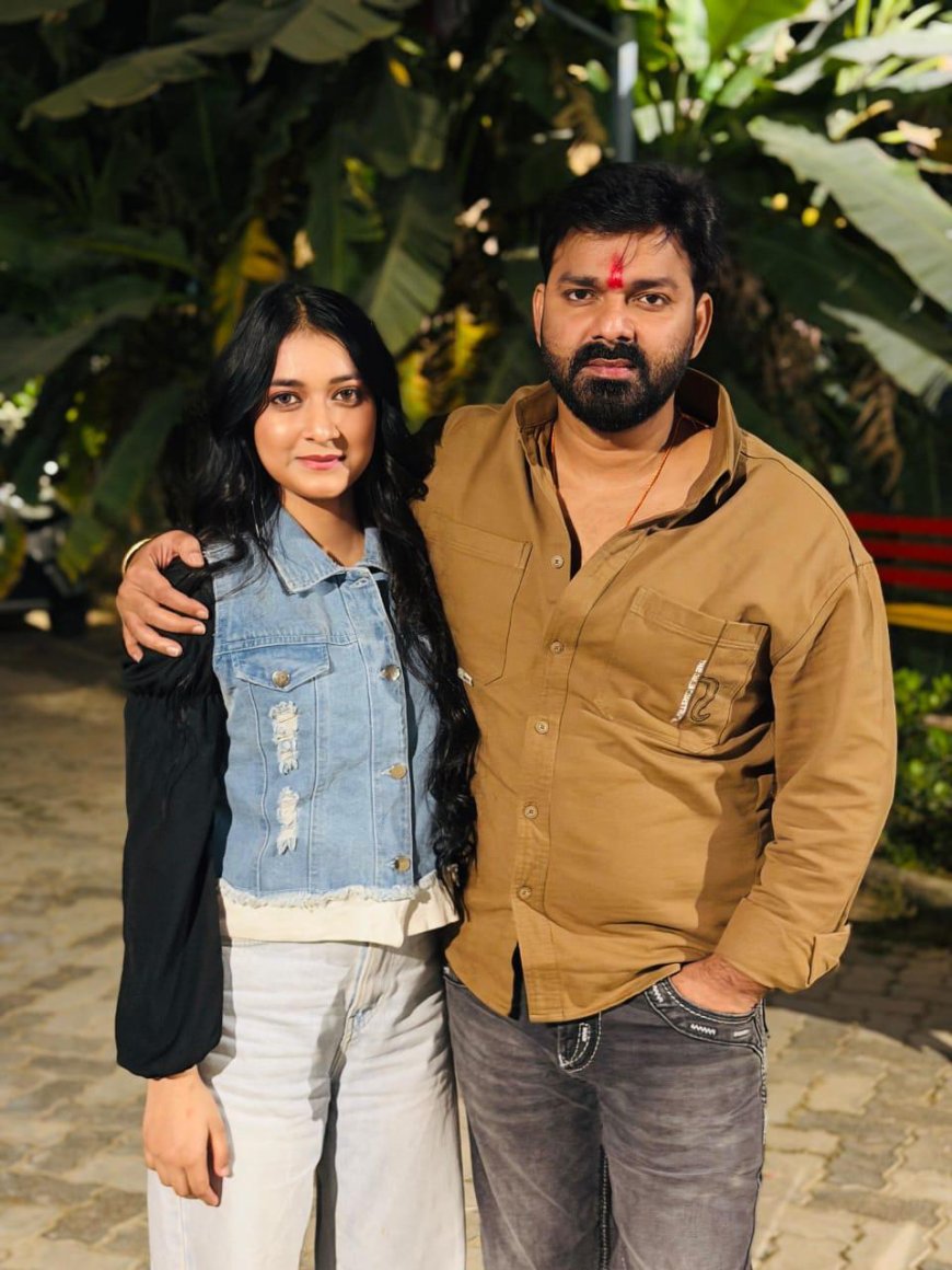 भोजपुरी सिनेमा में नया चेहरा, पवन सिंह की अगली फिल्म में यूपी की महिमा सिंह की एंट्री, तस्वीरें हुईं वायरल