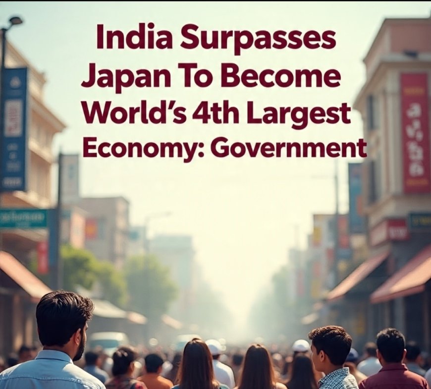 India ने Japan को पछाड़ा, बना दुनिया की चौथी सबसे बड़ी Economy
