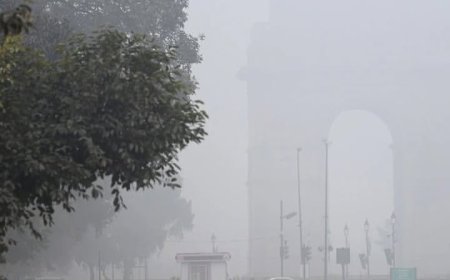 दिल्ली में मौसम का मिज़ाज बदला: ठंडी हवाओं के साथ घना कोहरा, विजिबिलिटी पर असर