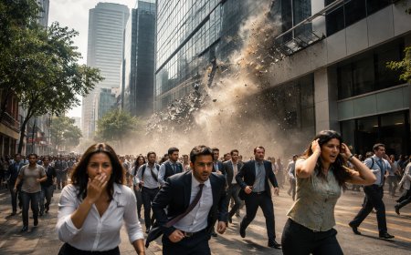 मेक्सिको में 6.5 तीव्रता का भूकंप, तेज झटकों से कांपी धरती, लोगों में दहशत