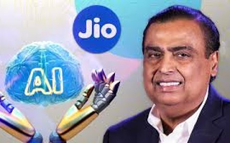 मुकेश अंबानी का बड़ा ऐलान, JIO लॉन्च करेगा अपना पहला AI प्लेटफॉर्म, जानिए टॉप-10 कंपनियों में 7 की वैल्यू !