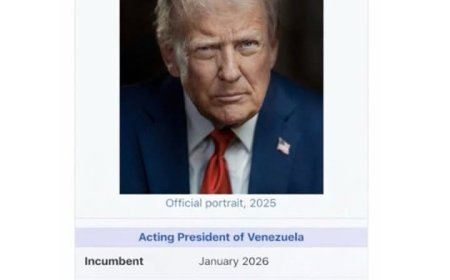 डोनाल्ड ट्रंप ने खुद को बताया ‘वेनेजुएला का कार्यवाहक राष्ट्रपति’, सोशल मीडिया पोस्ट हुई वायरल