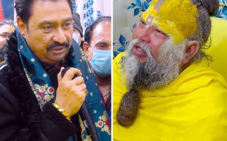 प्रेमानंद महाराज से मिले मशहूर गायक कुमार सानू, भक्ति भाव में सुनाया मधुर भजन