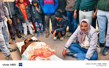 Bihar News: भभुआ में युवक की मौत से मचा हड़कंप, एकता चौक पर शव रखकर परिजनों ने की कार्रवाई की मांग !