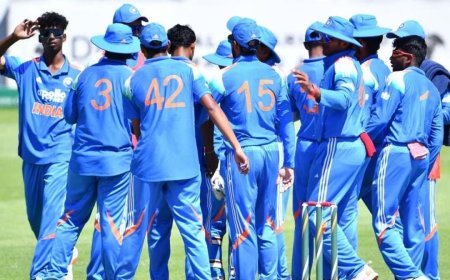 अंडर-19 वर्ल्ड कप 2026: भारत ने पहले मुकाबले में यूएई को 6 विकेट से हराया
