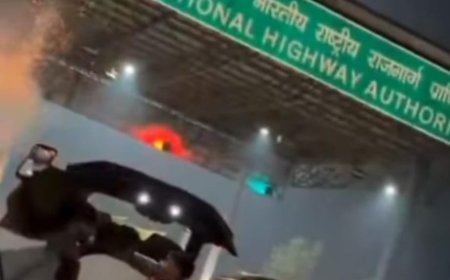 यूपी के बागपत में टोल प्लाजा बना ‘पार्टी जोन’, कानून-व्यवस्था पर उठे सवाल