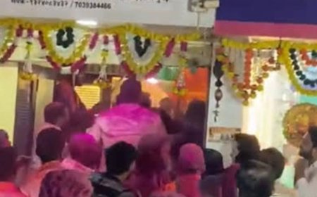 बीएमसी चुनाव नतीजों के बाद नवी मुंबई में राजनीतिक बवाल, शिवसेना (UBT) कार्यालय में तोड़फोड़