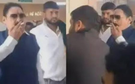 अस्पताल परिसर में विधायक का सिगरेट पीते वीडियो पर मचा बवाल