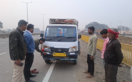 कैमूर में 'सड़क सुरक्षा माह' के तहत विशेष अभियान