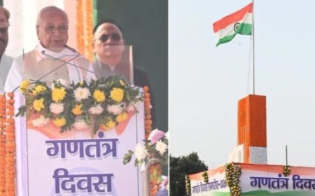 77वें गणतंत्र दिवस पर बिहार में राष्ट्रभक्ति का उत्सव, गांधी मैदान में दिखी झांकियों की झलक