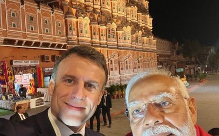 जयपुर से फ्रांस-भारत मित्रता का संदेश, राष्ट्रपति मैक्रों ने दी भारत को गणतंत्र दिवस की शुभकामनाएं