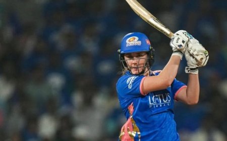 MI की स्टार ऑलराउंडर नेट सिवर-ब्रंट ने 57 गेंदों में जड़ा शतक, WPL में रचा इतिहास