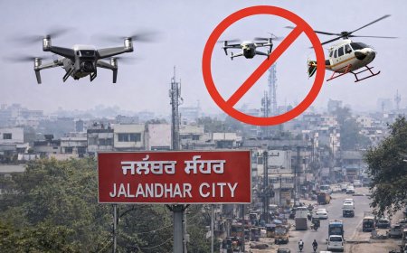 जालंधर में 1 फरवरी तक नो फ्लाइंग ज़ोन घोषित