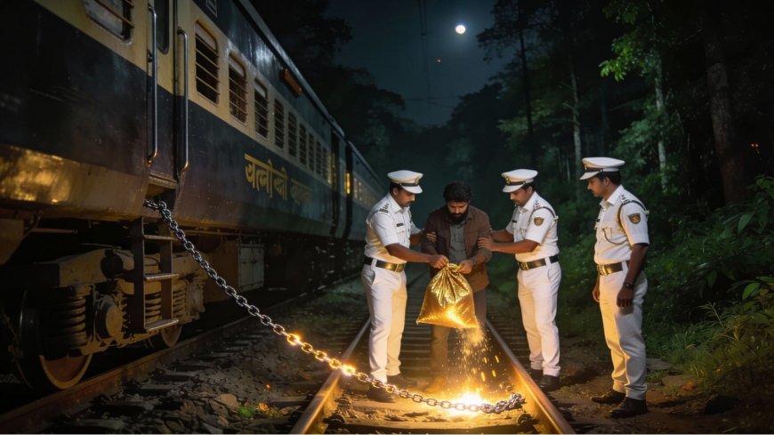 खाकी का काला सच: बिहार के चार पुलिसकर्मियों ने ट्रेन में 1 किलो सोना लूटा, पुलिस जांच में खुलासा