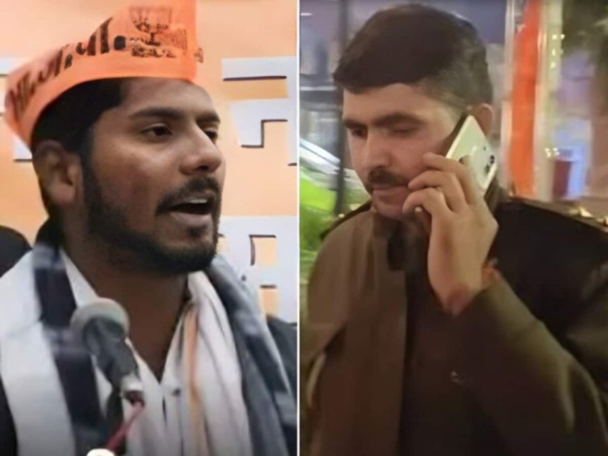 वाराणसी में सत्ताधारी दल से जुड़े नेता के बेटे पर पुलिसकर्मी से मारपीट का आरोप