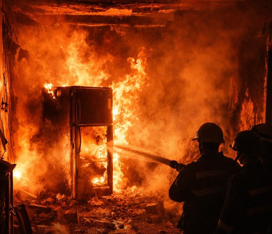 मुंबई के गोरेगांव में फ्रिज ब्लास्ट से बड़ा हादसा, घर में सो रहे 3 लोगों की मौत