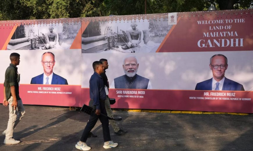 जर्मनी के चांसलर फ्रेडरिक मर्ज पहली बार भारत दौरे पर, अहमदाबाद पहुंचे