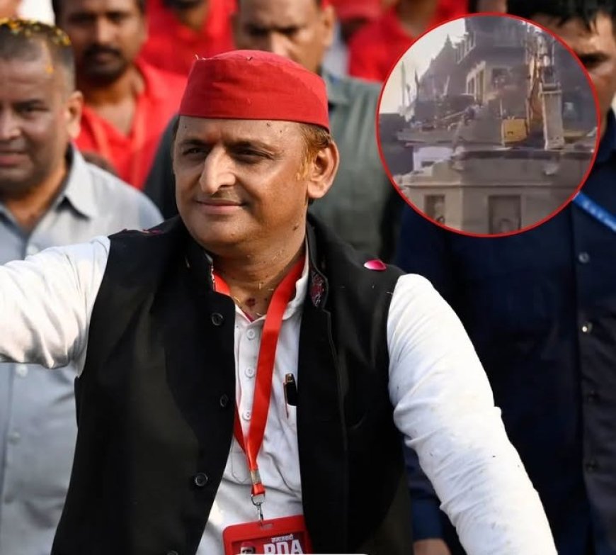 ‘इतने मंदिर शायद ही किसी राजा ने तोड़े हों’—अखिलेश यादव का बीजेपी पर बड़ा हमला