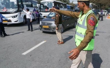 दिल्ली में रूट डायवर्जन, AI समिट को लेकर ट्रैफिक पुलिस ने जारी की एडवाइजरी