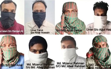 भारत को दहलाने की साजिश नाकाम, 8 संदिग्ध गिरफ्तार