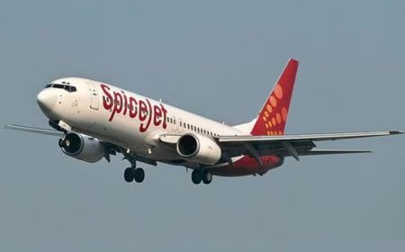 दिल्ली जा रही स्पाइसजेट की फ्लाइट की इमरजेंसी लैंडिंग, बड़ा हादसा टला