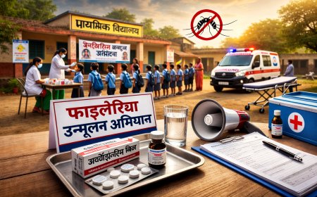 पटना में फाइलेरिया दवा खाने के बाद कई छात्र बीमार; स्वास्थ्य विभाग की मदद से बच्चे है अब ठीक