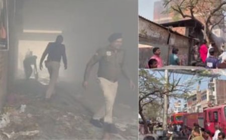 सिवान: कोल्ड स्टोरेज में लगी आग, हड़कंप