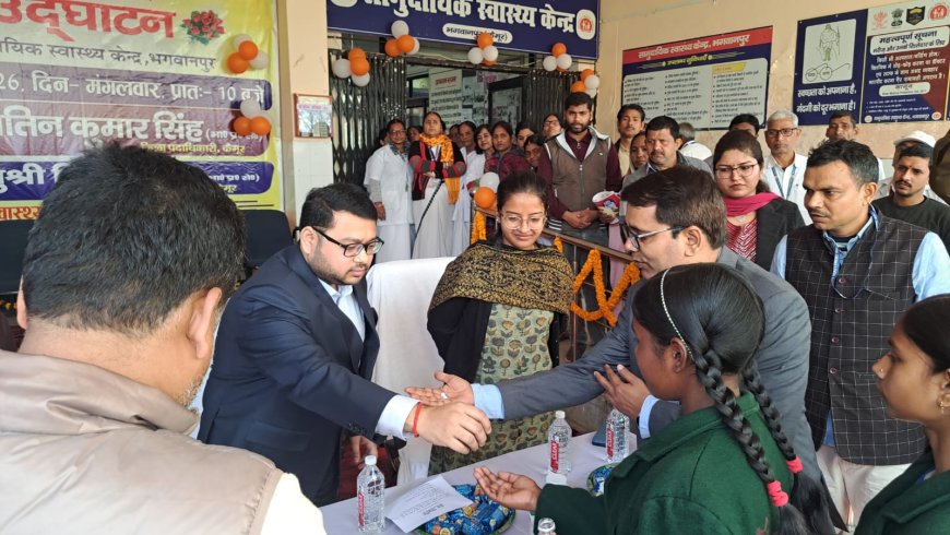 कैमूर में फाइलेरिया उन्मूलन अभियान की शुरुआत, डीएम ने किया सर्वजन दवा सेवन कार्यक्रम का उद्घाटन