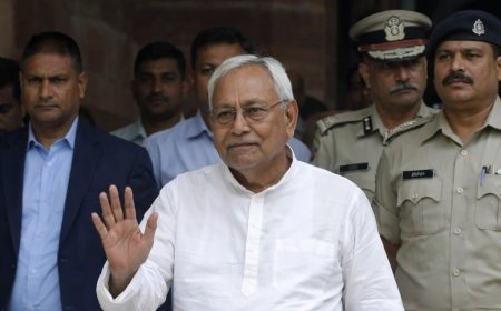 बिहार की राजनीति से नीतीश कुमार का बड़ा फैसला, मुख्यमंत्री पद छोड़ राज्यसभा जाने का ऐलान