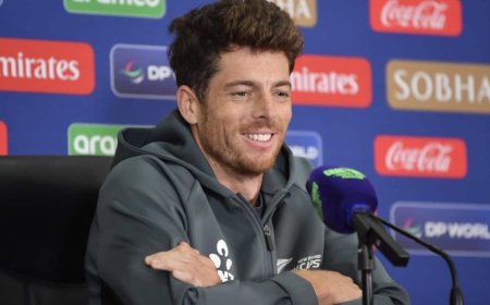 फाइनल से पहले मिचेल सैंटनर का बड़ा बयान, पिच की भूमिका को बताया अहम