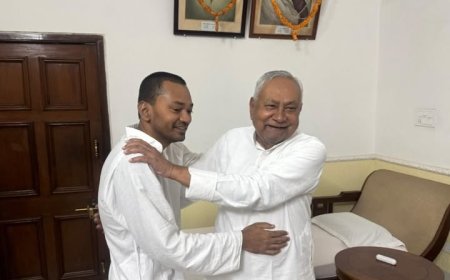 जदयू में नई एंट्री, फिर पिता से मुलाकात: क्या बिहार की राजनीति में शुरू हो गई ‘निशांत कुमार’ की नई पारी?