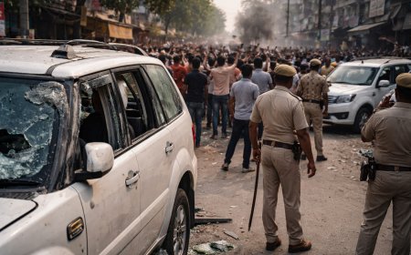 छपरा में अचानक भड़का बवाल: जगदम कॉलेज के पास प्रशासनिक गाड़ियों में तोड़फोड़, पुलिस ने संभाला मोर्चा