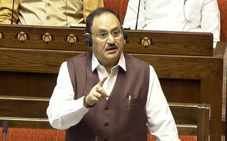 राज्यसभा में फिर गरमा गई सियासत: बंगाल SIR मुद्दे पर हंगामा, विपक्ष के वॉकआउट पर नड्डा का पलटवार