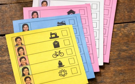 यूपी में पंचायत चुनाव की तैयारियां तेज, चार रंग के बैलेट पेपर से होगा मतदान