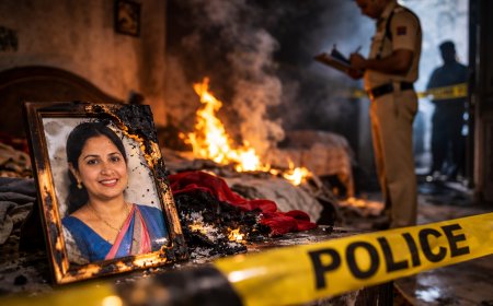 पश्चिम बंगाल: पति ने कथित तौर पर पत्नी को लगाई आग, नर्स की मौत, आरोपी अस्पताल में भर्ती