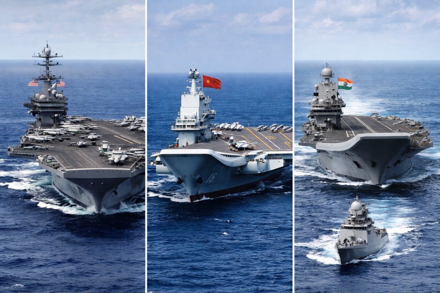 समंदर की ताकत की जंग: नेवी में नंबर-1 अमेरिका, जानें दूसरे स्थान पर कौन? और कहां खड़ा है भारत?