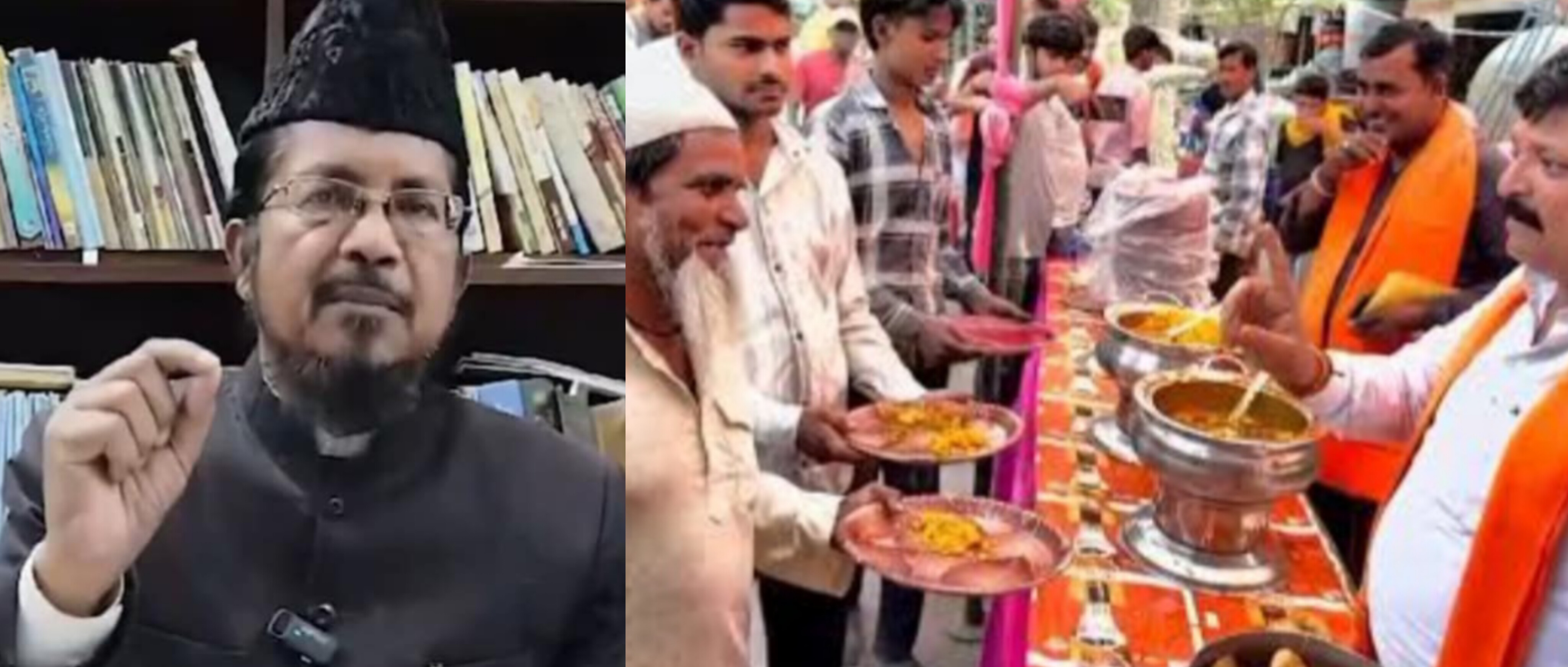 भंडारे में ‘जय श्रीराम’ नारे के विवाद पर मौलाना शहाबुद्दीन रजवी का बयान भंडारे में ‘जय श्रीराम’ नारे के विवाद पर मौलाना शहाबुद्दीन रजवी का बयान