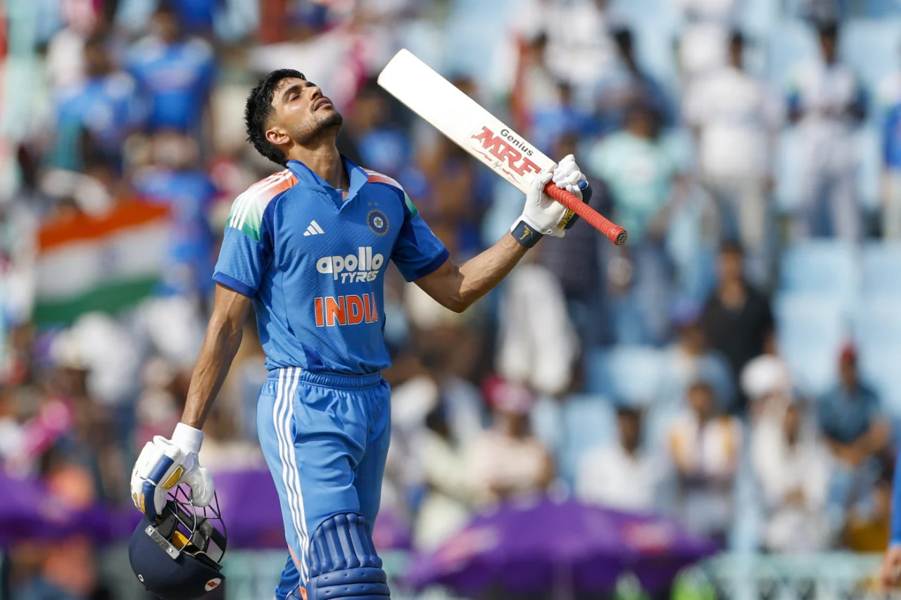 Shubman Gill got to their hundred. | Source: ESPN Cricinfo Shubman Gill got to their hundred. | Source: ESPN Cricinfo