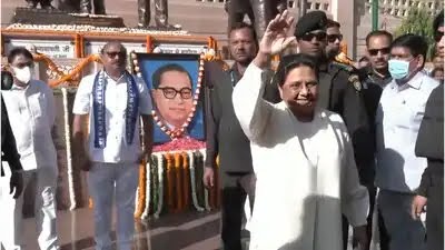 स्टिंग विवाद के केंद्र में मायावती और BSP अध्यक्ष विश्वनाथ पाल | फोटो: NBT