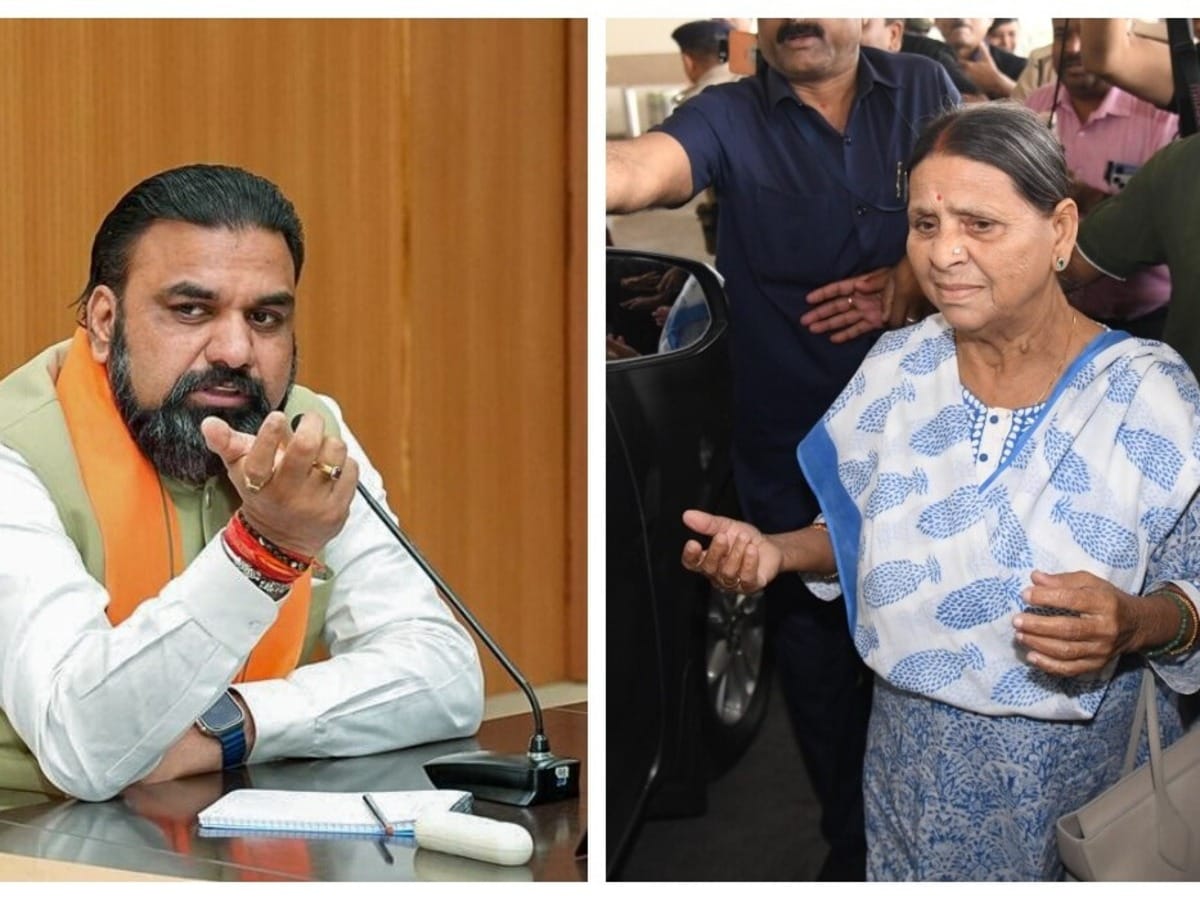 बिहार के मुख्यमंत्री सम्राट चौधरी मीडिया से बातचीत के दौरान लालू-राबड़ी के शासनकाल पर टिप्पणी करते | Source: Social media बिहार के मुख्यमंत्री सम्राट चौधरी मीडिया से बातचीत के दौरान लालू-राबड़ी के शासनकाल पर टिप्पणी करते | Source: Social media