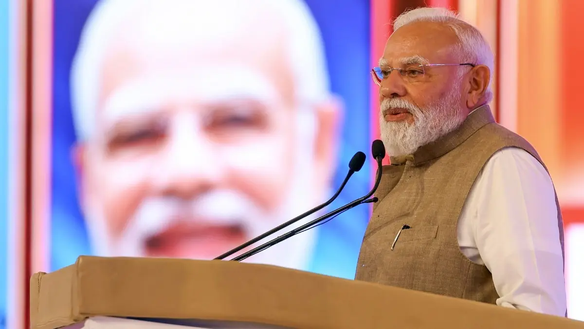 पीएम मोदी ने विपक्ष की ‘हमेशा विरोध की राजनीति’ की आलोचना की, रिपब्लिक समिट 2026 में दिया बयान | Source: ANI
