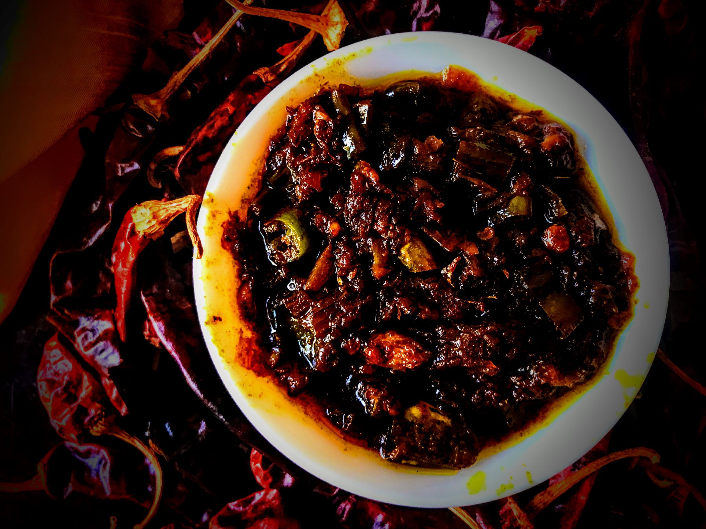 Fermented fish chutney