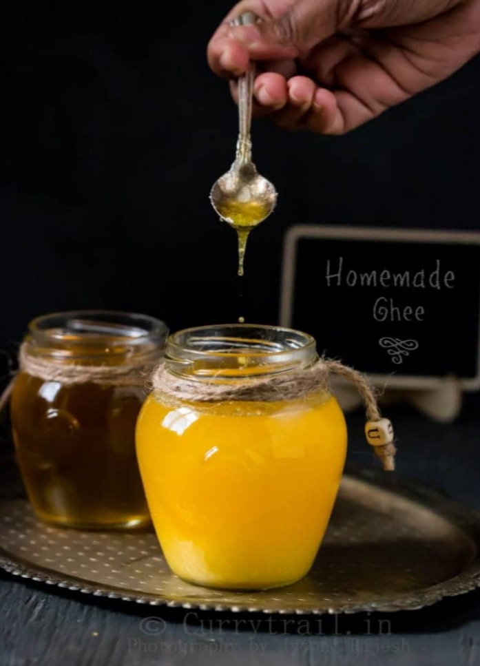 Homemade desi ghee Homemade desi ghee